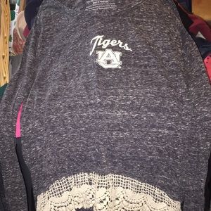 Grey Long Sleeve Auburn Tigers Shirt
